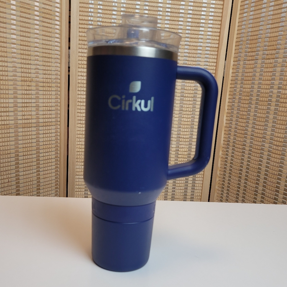 Cirkul Blue Insulated Mug